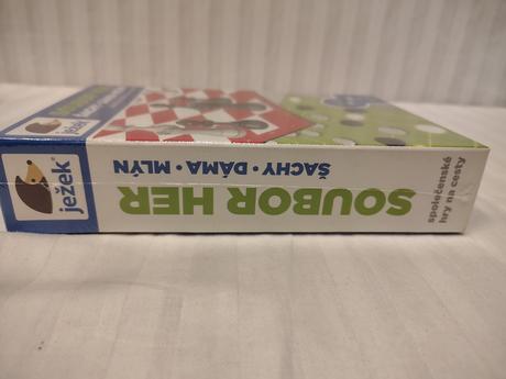 Súbor hier šachy-dáma-mlyn (efko), nové vo fólii, 