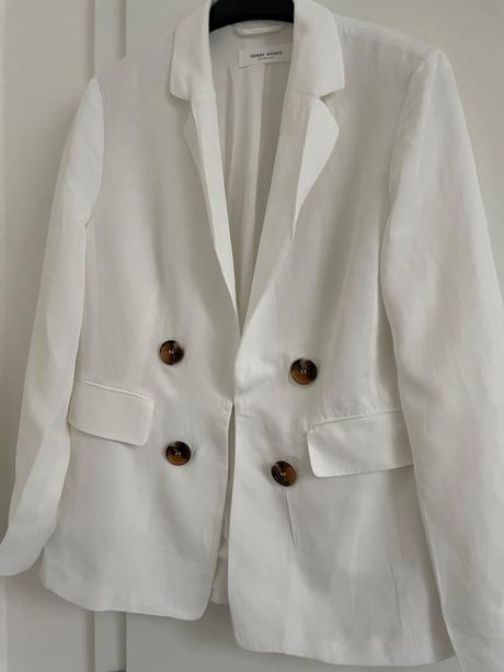 Krásne biele sako gw, gerry weber,44