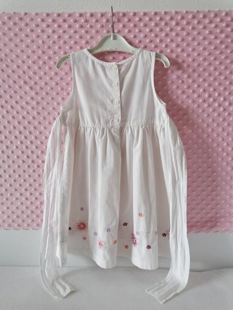 Šaty s kvetmi, h&m,104