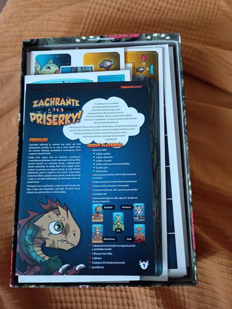 Spoločenská hra zachráňte príšerky,