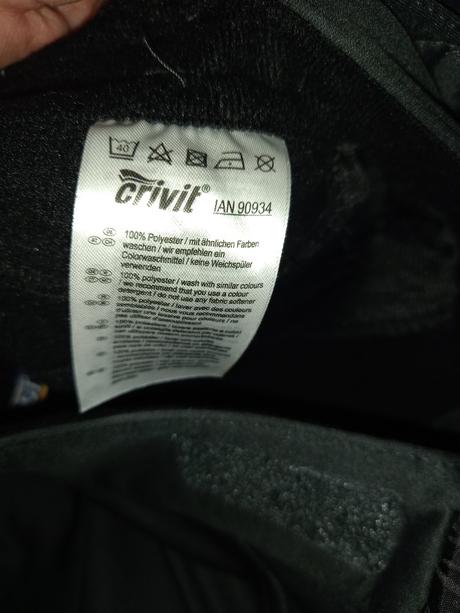 Zimné softshell nohavice, crivit,s