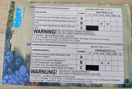 Detské rukávniky dory, 