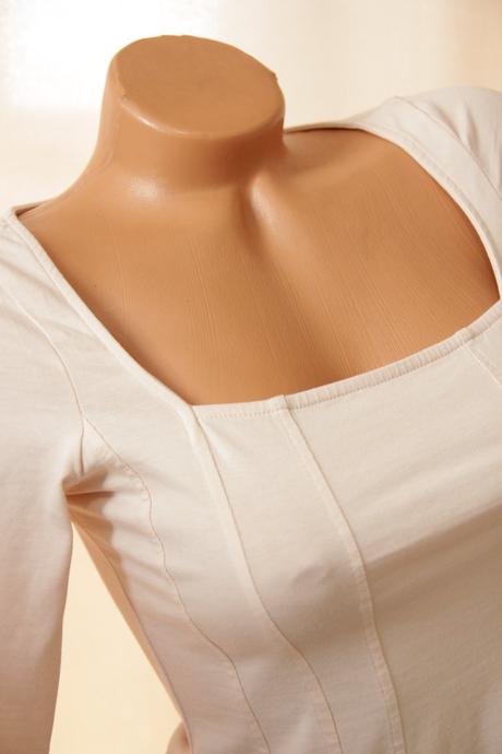 Krémovo ružové body tričko, h&m, s, h&m,s