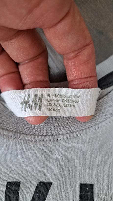 Tričko, h&m,110