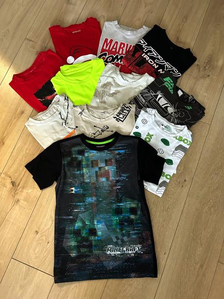 Balík tričiek pre chlapca, 140–152