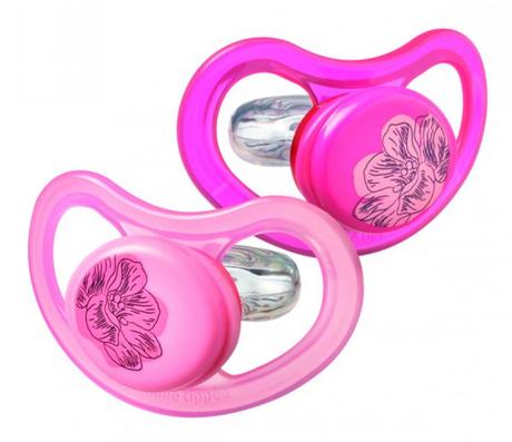 Cumlík ortodontický - symetrický tvar air 9-18 mes, tommee tippee