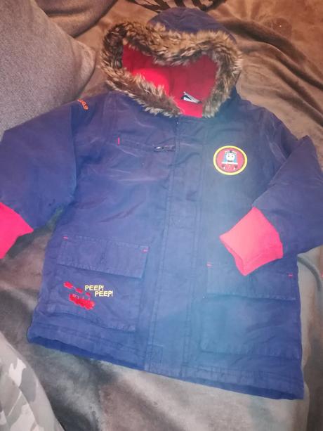 Zimná bunda s tomasikom vláčikom, 110