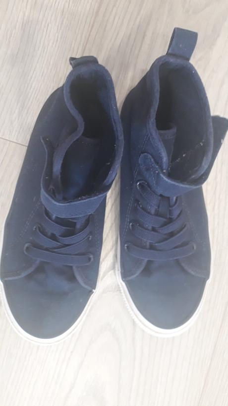 Modre vyssie tenisky 31, h&m,31