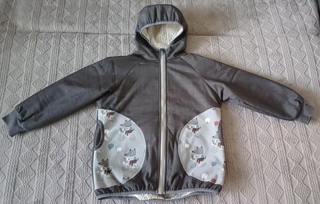 Sofshellová bunda s barančekom, 134