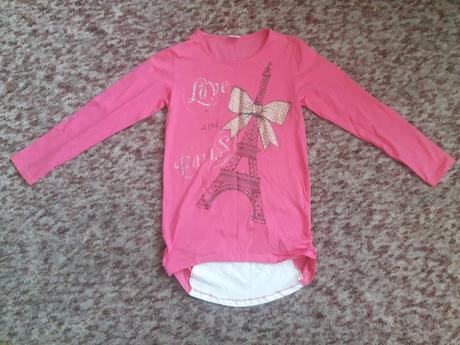 Ružové šaty nepoužité, 158