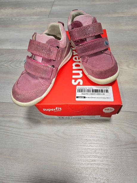 Superfit dievčenské celoročné topánky č. 23, superfit,23