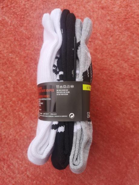 Nike ponožky 6 párov veľkosť 37,5-40, nike,37 / 38 / 39 / 40
