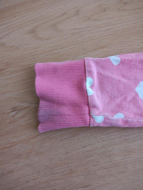 Srdiečková mikina na gombíky, hema,110