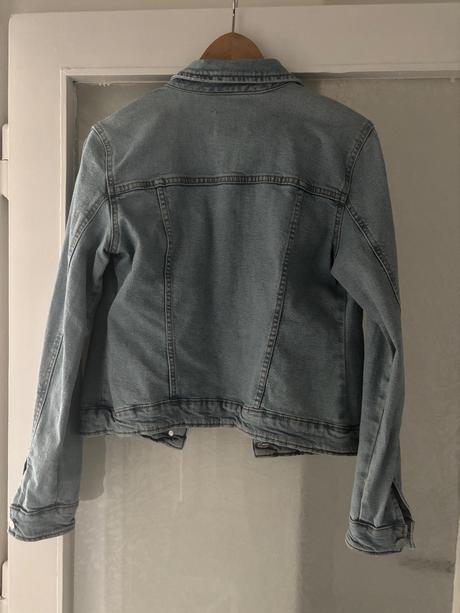 Denimová (džínsová) bunda zn. bershka, veľ. m (38), bershka,m