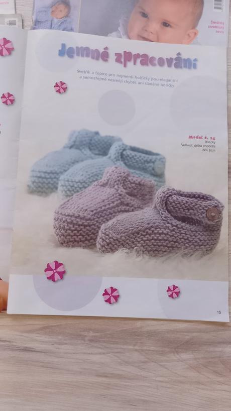 Čaopisy s návodmi na pletenie 4 ks + 2 zdarma,