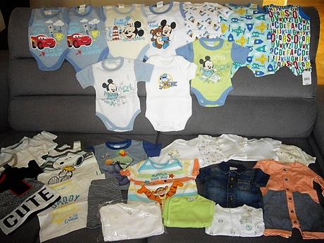 Balík oblečenia 0-6 m., 50–62