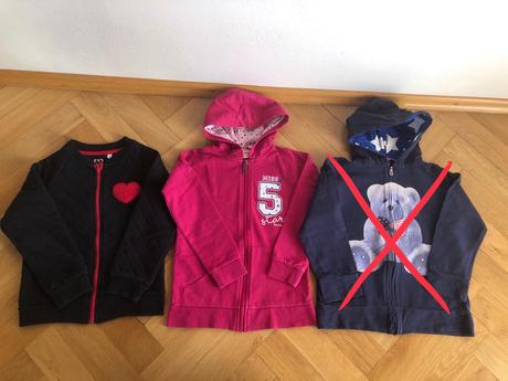 Dievcenske mikiny zn.brums, c&a, ovs, 116