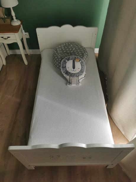 Klups marsell 140x70 white detská postieľka, šírka (cm): 70,dĺžka (cm): 140