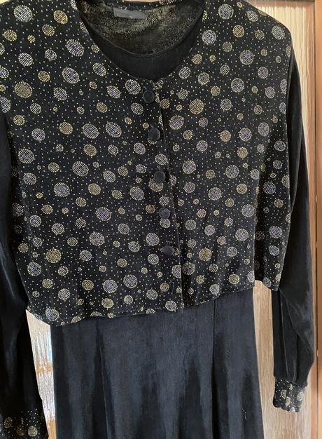 Dlhé spoločenské šaty s bolerkom v. s-m, s