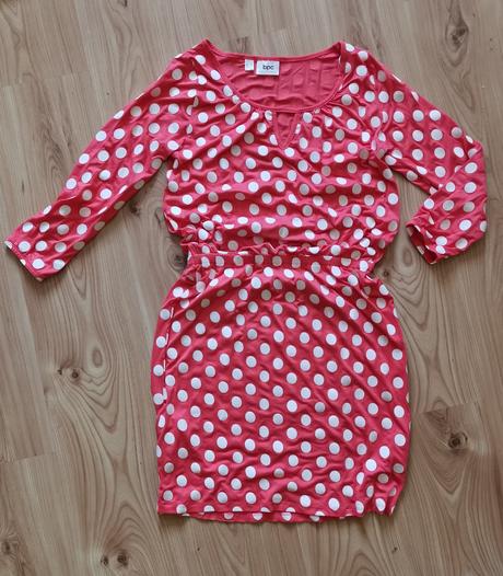 Bodkované šaty, bonprix,36 / m / s