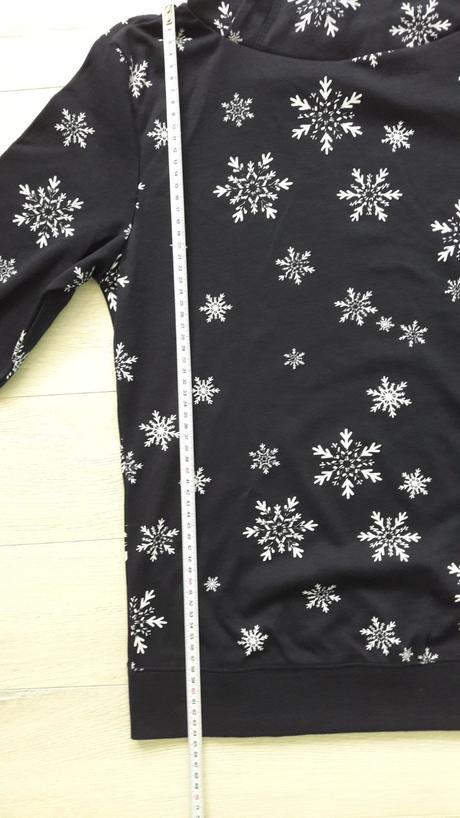 Mikina so snehovými vločkami, takko,m