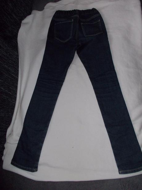 Riflové legínsy, h&m,128