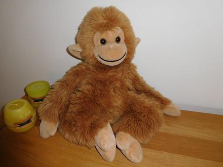 Opička plyšová-50cm,, 