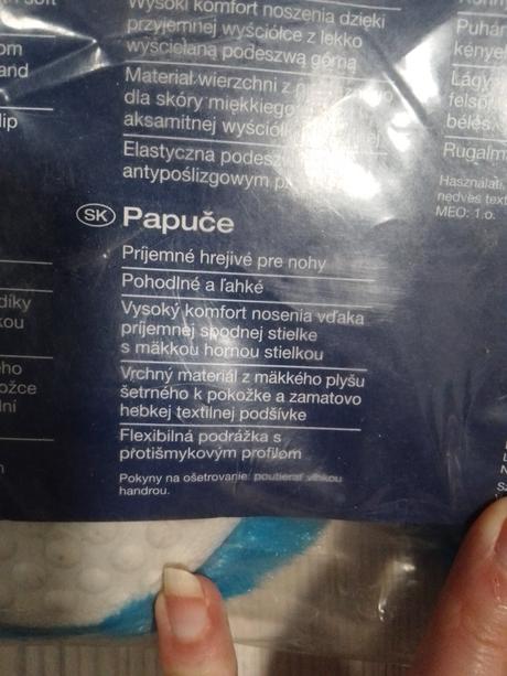 Domáce papučky, 37