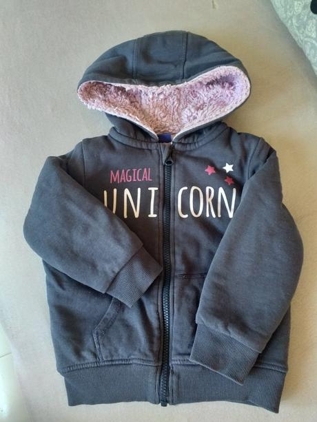 Hrubá zateplená mikina, lupilu,98