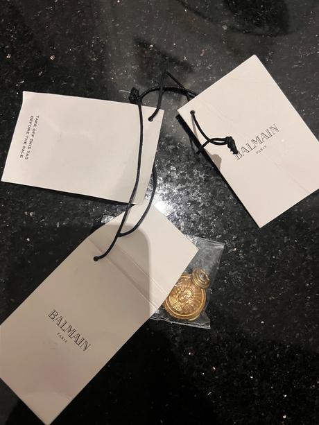 Balmain fitted 6 -buttons jacket sako vel. m, m