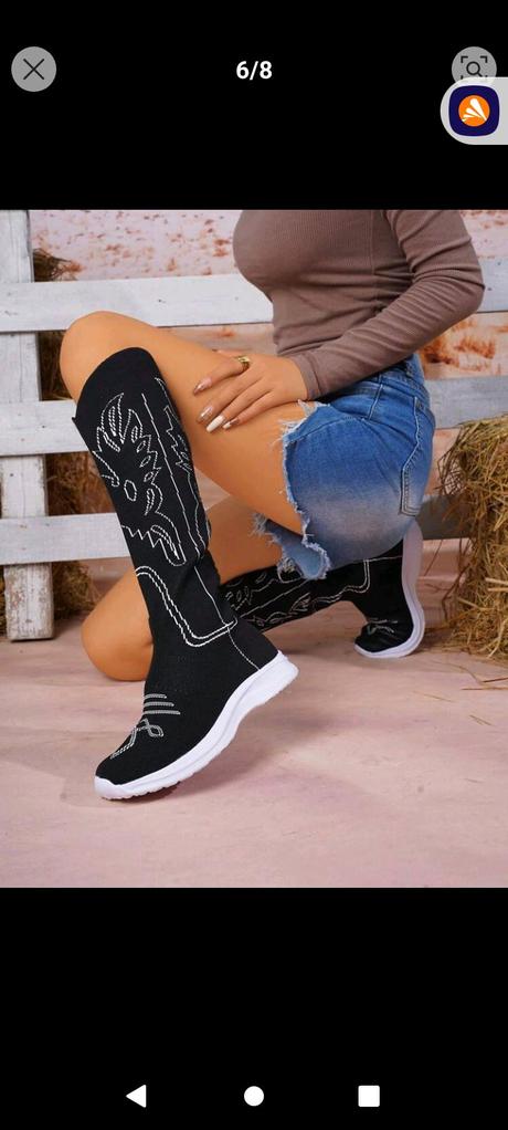 Látkové čižmy/cena s poštovným, 36 / 38