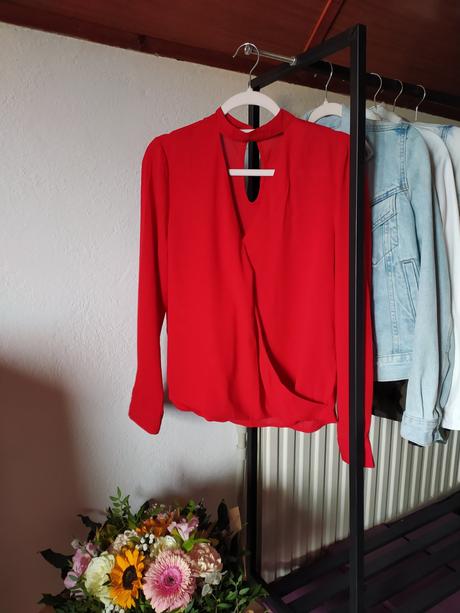 Červená košeľa/blúzka, gate,s