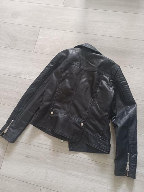 Kožená "motorkárska" bunda m, vero moda,m