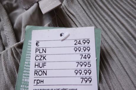 Dlhší top h&m, h&m,m