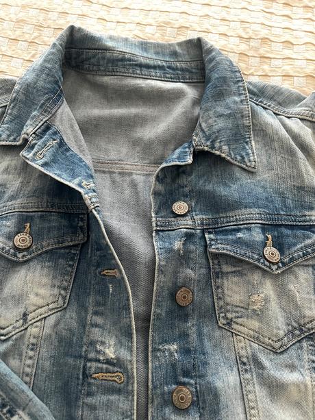 Riflová bunda, zara,xs