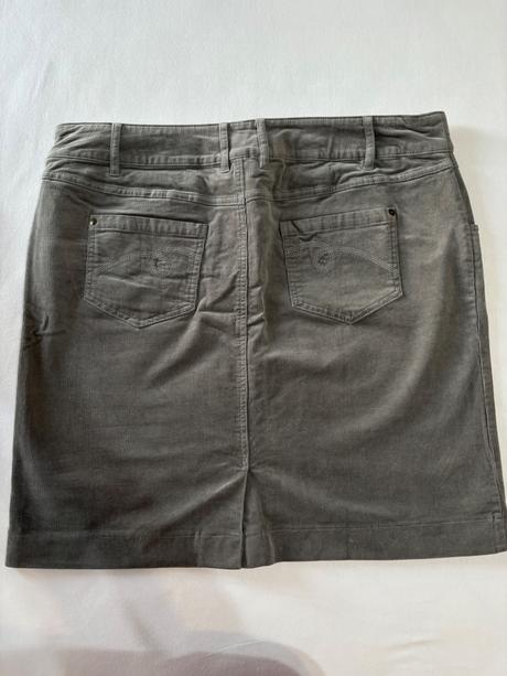 Sukňa menčestrová bonprix, bonprix,4xl