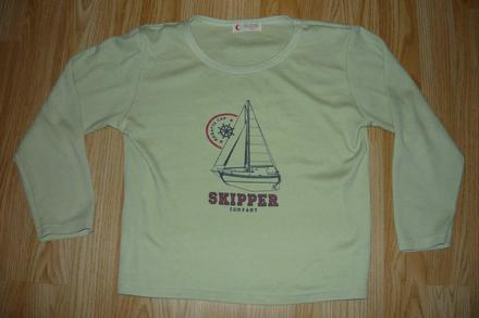 Tričko s dlhým rukávom, 128