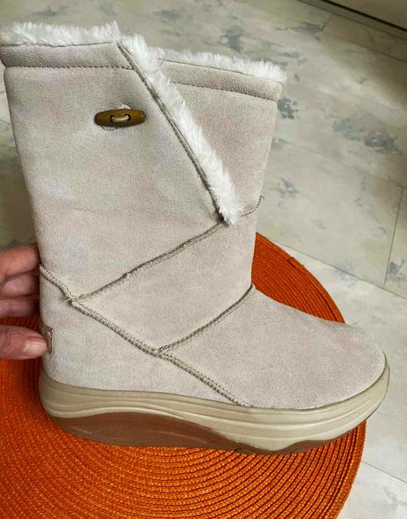 Teplé kožené čižmy walkmaxx, 39