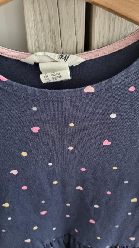 Saty so srdieckami bavlnene, h&m,122