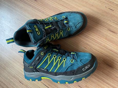 Detská trekingová obuv cmp rigel low wp ocean, 36