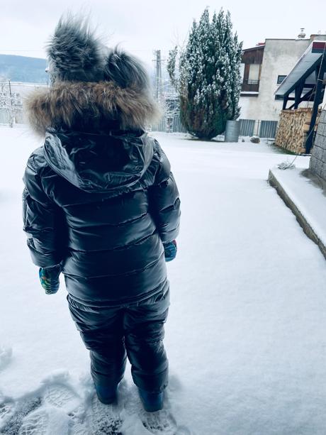 Zimná súprava (oteplovačky + bunda) 92/98, 98