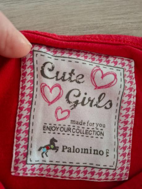 Predĺžený top - tunika / tričko,  veľ. 134, palomino,134