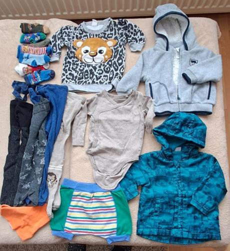 Mix oblečenia veľkosť 68, 68–80