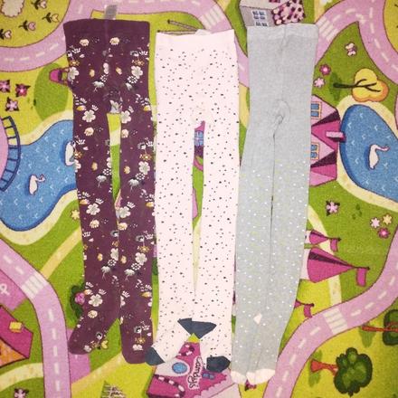 Hrubé pančušky 122/128, tchibo,122