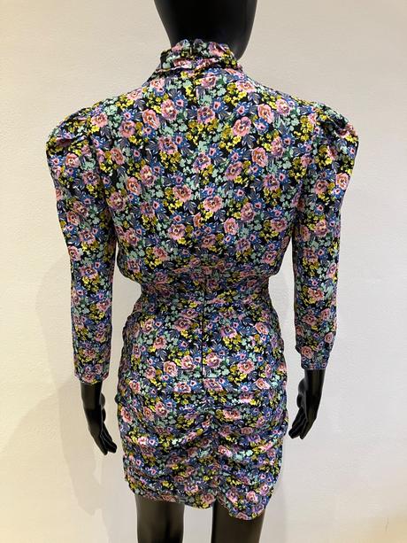 Dámske kvetované šaty bershka (s), bershka,s