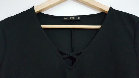 Cierna bluzka, f&f,40