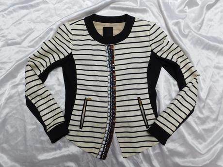 Luxusny lanovy blejzer, pinko,38