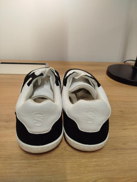 Shapen barefoot tenisky re-wind b/w leather, 39