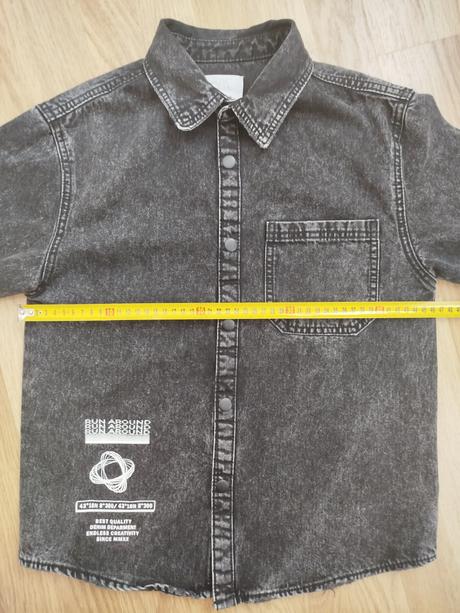 Vrchná košeľa jeansová, zara,140
