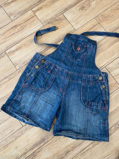 Riflové kratasy, denim,42